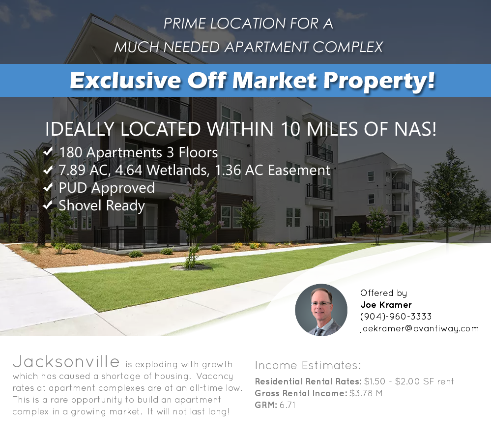 Exclusive Off Market Property in Jacksonville Florida